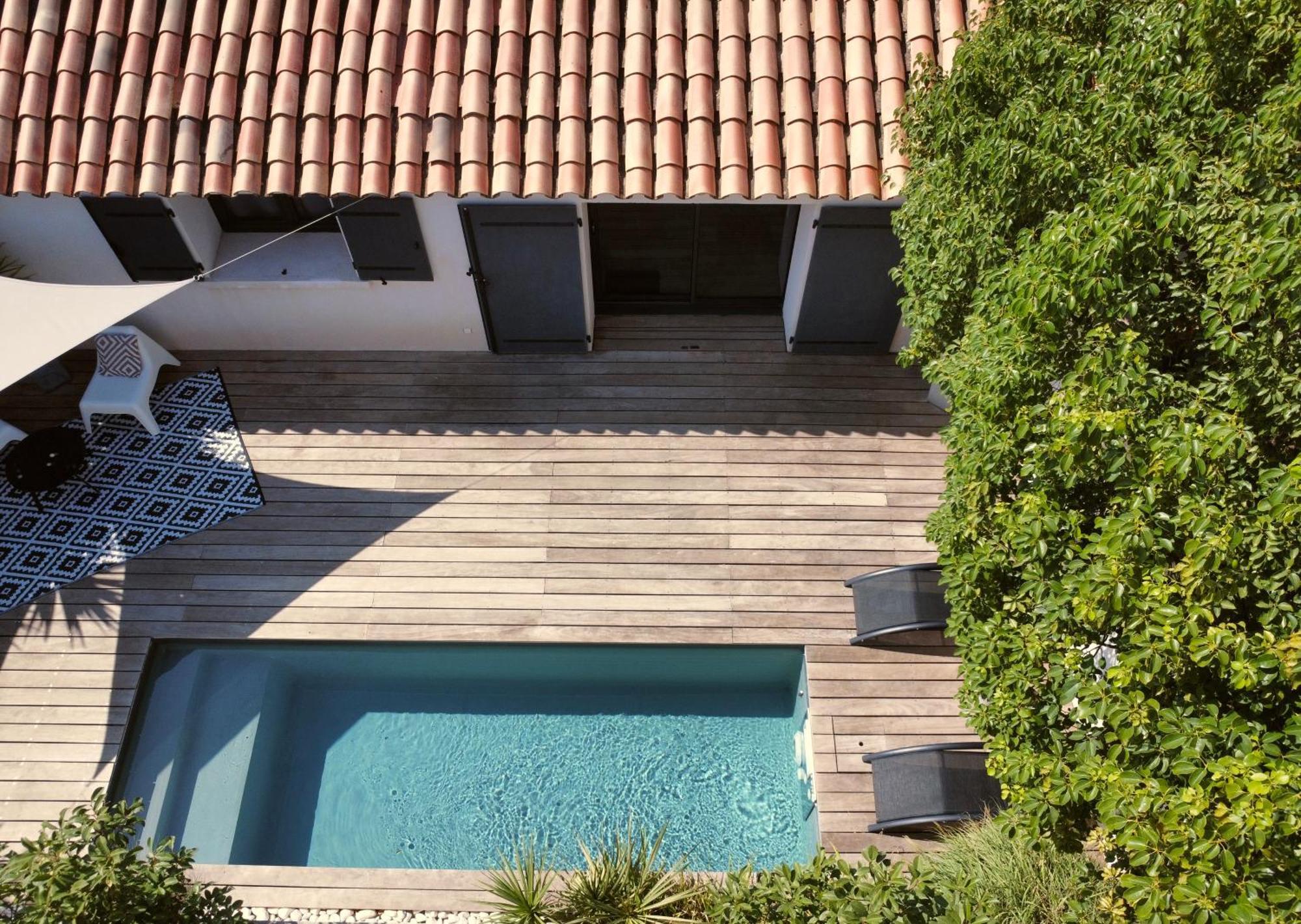 Maison Contemporaine Avec Piscine Privee Chauffee, Entre Plages Et Provence, Borne 11 Kw Istres Exteriör bild