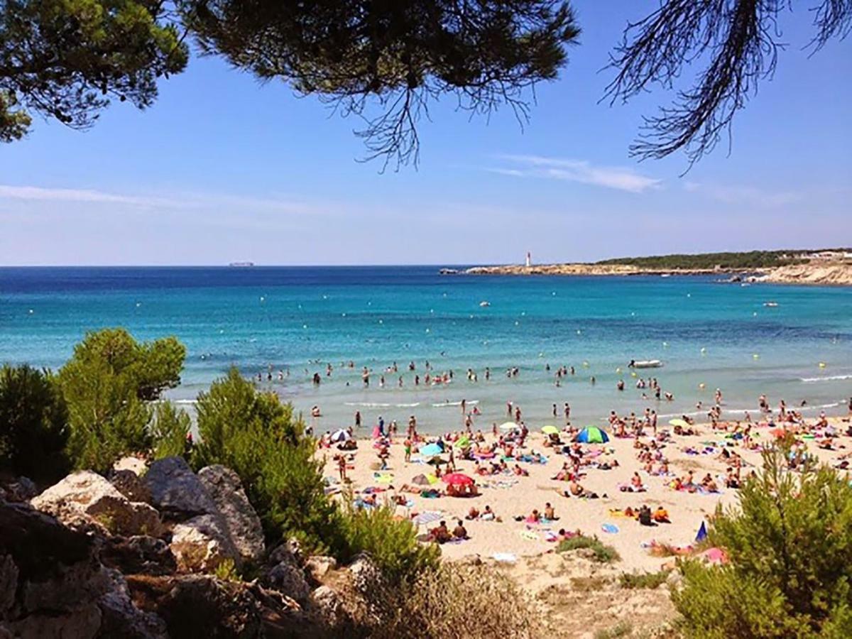 Maison Contemporaine Avec Piscine Privee Chauffee, Entre Plages Et Provence, Borne 11 Kw Istres Exteriör bild
